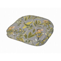 Glendale Garden & Leisure Tropical D Pad Seat Cushion (Pack Of 4) - L41 X W38 Cm - Grey