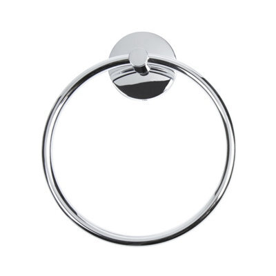 Iflo Milton Bathroom Wall Mounted Zinc Alloy Towel Ring