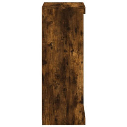 Berkfield Sideboard With Led Lights Smoked Oak 41X37X100 Cm - thumbnail 7