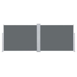 Walplus Retractable Side Awning Garden Sun Shade Canopy Gazebo For Back Door, Porch, Patio Anthracite 140X1000 Cm - thumbnail 4