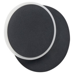 Beliani Set Of 2 Led Wall Lamps Black Matte With Adjustable Round Shade, W22 X D5 X H29Cm - thumbnail 6