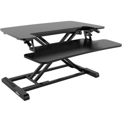 Loops Adjustable 71Cm Sit And Stand Desk Riser - Ergonomic Monitor Stand For Home Office - image 1