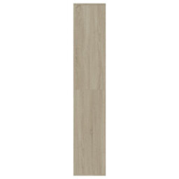 Berkfield Durable Shoe Cabinet Sonoma Oak 54X34X183 Cm Engineered Wood - thumbnail 5