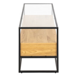 Furniture To Go Randolf Tv Unitin Black And Oak - thumbnail 3