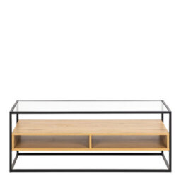 Furniture To Go Randolf Tv Unitin Black And Oak - thumbnail 2