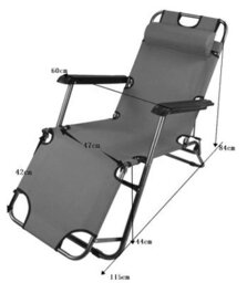 Vcm Lounge Chair Garden Chair Maltosa - thumbnail 4