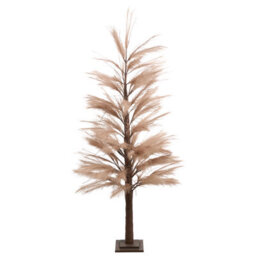 Beliani Outdoor Decoration Led Hauganes Christmas Tree 190 Cm Beige - thumbnail 4