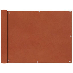 Berkfield Balcony Screen Oxford Fabric 90X600 Cm Terracotta - thumbnail 1