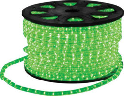 Netagon Outdoor Festive Static Led 90M Rope Lights Kit With Wiring Accessories- Green - thumbnail 2