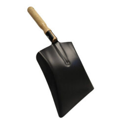 Hearth & Home Metal Coal Shovel 9 Inch With Wooden Handle Fireplace Ash Shovel - thumbnail 3
