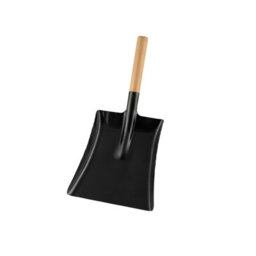 Hearth & Home Metal Coal Shovel 9 Inch With Wooden Handle Fireplace Ash Shovel - thumbnail 2