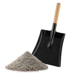 Hearth & Home Metal Coal Shovel 9 Inch With Wooden Handle Fireplace Ash Shovel