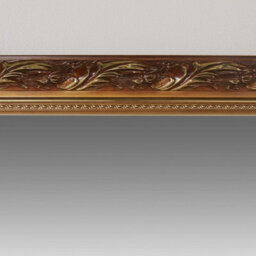 The Online Mirror Shop Wall Mirror Harlington Handcrafted And Finished Rectangular Shape With Antique Gold 120Cm X 95Cm For Hanging In Living Room - thumbnail 4