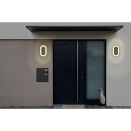 Luminosa Lighting Luminosa Sura Outdoor Flush Wall Lamp Anthracite Ip54 Led 3000K - thumbnail 5