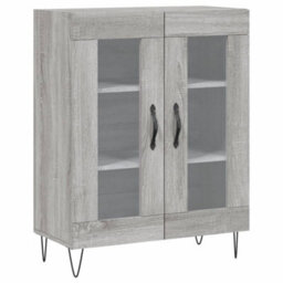 Berkfield Classic Sideboard Grey Sonoma 69.5X34X90 Cm Engineered Wood - thumbnail 1