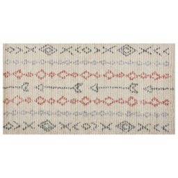 Beliani Rug Dispur Beige 80 X 150 Cm Cotton - thumbnail 1