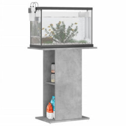 Walplus Aquarium Stand Concrete Grey 60.5X36X72.5 Cm Engineered Wood - thumbnail 3