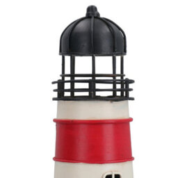 AB Tools Quality Historical Metal Vintage Light House Metal Model Replica Ornament Gift - thumbnail 2
