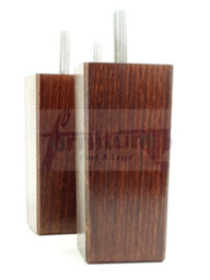 L&F 4X Replacement Furniture Legs Solid Wood 110mm High Sofas Chairs Settee Cabinets Legs M10 Tsp2055 - thumbnail 5