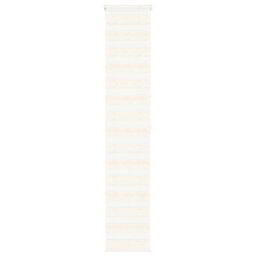 Berkfield Zebra Blind Marble Beige 40X200 Cm Fabric Width 35.9 Cm Polyester - thumbnail 1