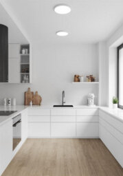 Nordlux Oja Plastic Ceiling Light 25,000 Hrs White,mains Led - thumbnail 1
