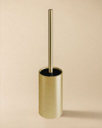 Cosmic Toilet Brush, Free-Standing, Brushed Gold Pvd, Architect S+ Collection - thumbnail 2