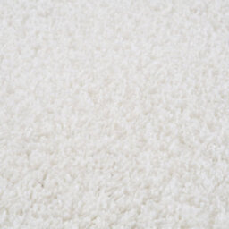 The Rugs White Soft Plain Design Fluffy Shaggy Rugs And Runners High Pile Living Room Kitchen Hallway 380 - thumbnail 4