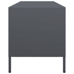 Berkfield Industrial Tv Cabinet Anthracite 135X39X43.5 Cm Cold-Rolled Steel - thumbnail 6