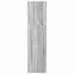 Berkfield Bookcase Grey Sonoma 40X30X114 Cm Engineered Wood - thumbnail 5