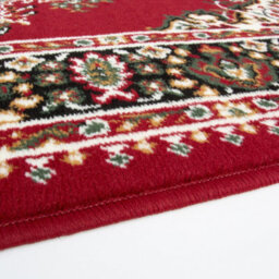 Loomed Red Bordered Traditional Living Room Rug 160X230Cm - thumbnail 4
