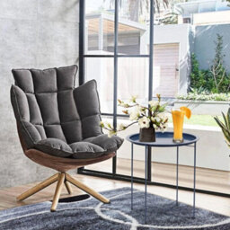 Butlers Tray Table Top Side Table Foldable Living Room - Blue - thumbnail 7