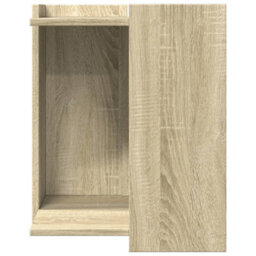 Walplus Sonoma Oak Cat Litter Box Enclosure 42X42X51 Cm Engineered Wood - thumbnail 4