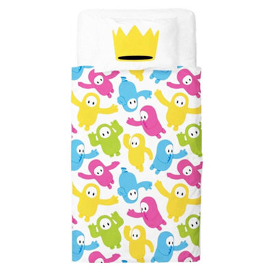 Fall Guys Reversible Duvet Set Multicoloured (Single) - image 1