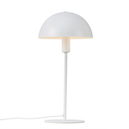 Nordlux Ellen Metal Table Lamp Dome Shade White,mains - thumbnail 2