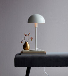 Nordlux Ellen Metal Table Lamp Dome Shade White,mains - thumbnail 3