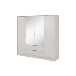 Arte  Luxurious Cashmere Kelly Wardrobe: 206Cm Of Mirrored Elegance For Modern Bedrooms - thumbnail 2