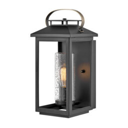 Luminosa Lighting Luminosa Hinkley Atwater Outdoor Wall Lantern Black, Ip44 - thumbnail 1