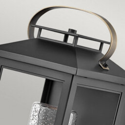Luminosa Lighting Luminosa Hinkley Atwater Outdoor Wall Lantern Black, Ip44 - thumbnail 2