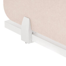 Beliani Desk Screen Split Beige - thumbnail 8