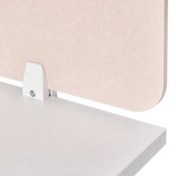 Beliani Desk Screen Split Beige - thumbnail 7