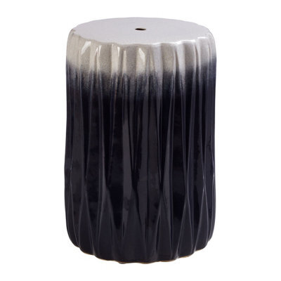 Orsina Robust Azul Table And Stool, Stylish Table For Kids Room, Ceramic Constructed Stool Table For Kids Bedroom - image 1