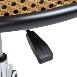 Beliani Desk Chair Baltimore Faux Leather Black - thumbnail 9