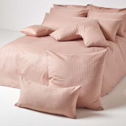 Homescapes Taupe Beige Continental Egyptian Cotton Pillowcase 330 Tc, 60 X 60 Cm - thumbnail 4