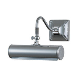 Luminosa Lighting Elstead Picture Light 1 Light Small Picture Wall Light Polished Chrome, E14 - thumbnail 1