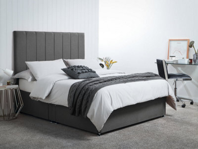 Divan Base Direct Signature Standard Divan Bed Base Only 6T Super King 2 Drawers Side - - image 1