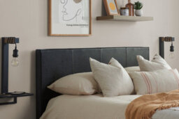 Birlea Berlin Double Ottoman Bed Brown - thumbnail 4