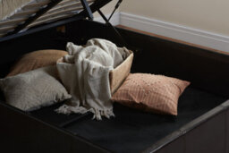 Birlea Berlin Double Ottoman Bed Brown - thumbnail 3