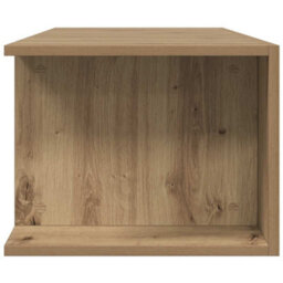 Berkfield Modern Tv Cabinet With Led Lights Artisan Oak 135X39X30 Cm Engineered Wood - thumbnail 8