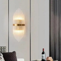 Luxury Crystal Led Wall Lamp Living Room Bedroom Bedside Indoor Wall Light Aex Modern Lighting - thumbnail 2