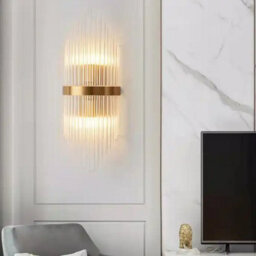 Luxury Crystal Led Wall Lamp Living Room Bedroom Bedside Indoor Wall Light Aex Modern Lighting - thumbnail 6